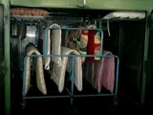 温度と時間を設定して乾燥